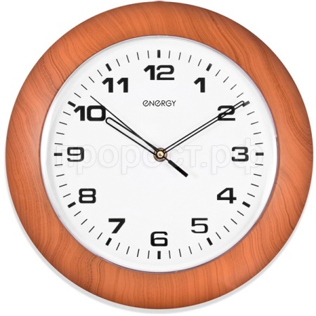 Часы настенные кварцевые ENERGY модель круглые ЕС-13 009313/10шт