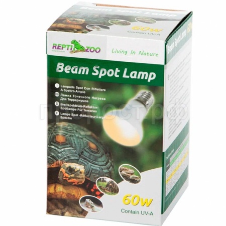 Лампа для черепах точечного нагрева BeamSpot 60Вт/83725020 Лампа для черепах точечного нагрева BeamSpot 60Вт/83725020