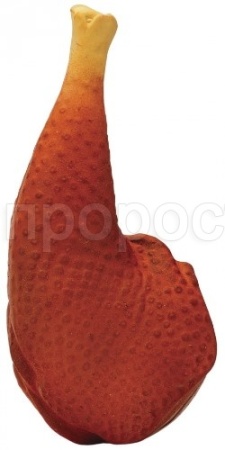 Игрушка с Ножка жереной птицы из латекса д/средних и крупных пород 17см/RJP0155/ЗР