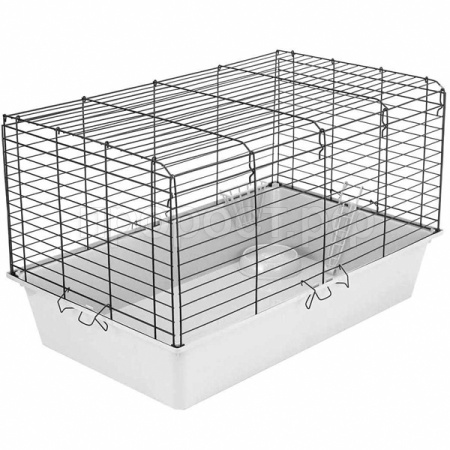 Клетка д/круп. грыз Дарэлл РОДЖЕР №4 складная 78*48*h47см миска 2 кормушка св-сер-черн/4183/Дарэлл