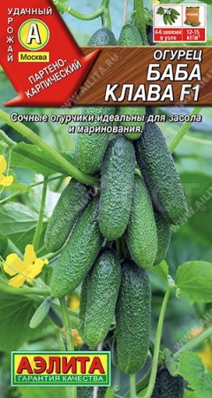 Огурец Баба Клава F1 10шт