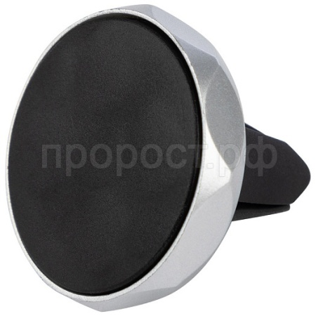 Держатель телефона магнитный на дефлектор Energy EM-002 серебро Держатель телефона магнитный на дефлектор Energy EM-002 серебро