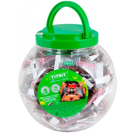 Лакомство С Колбаска Petini с телятиной пл.банка 2л/60шт/001394