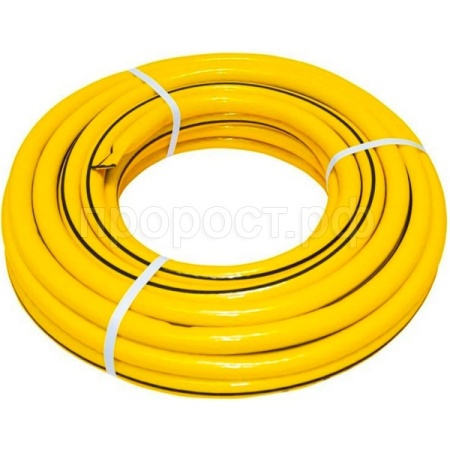 Шланг поливочный 1/2" 50м 3-слойный армированный желтый Садовник /77284-14-5 /1шт/ USP