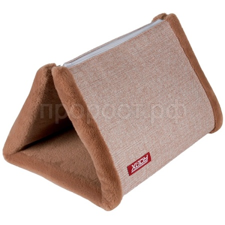 Лежанка Шалаш Мех+Рогожка кофемолоко/04615-4/5/Ксоди