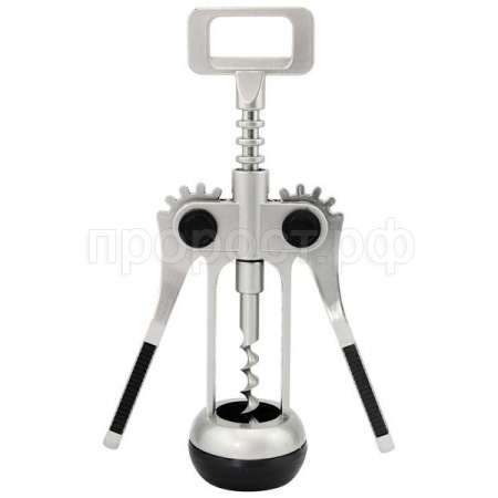 Штопор Eletto цинка никелированный ABS ручка пластик 