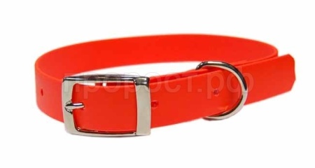 Ошейник биотан 25мм красный 44-56,5см/00225561-02/Каскад