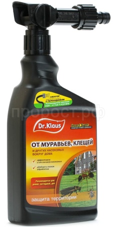 Эжектор Dr.Klaus от муравьев,клещей 1л