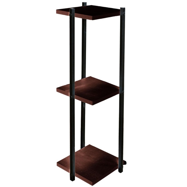 Полка №3 мебельная для цветов ВЕНГЕ 3 горш. ЛДСП 23*23*h68см РЗДИ Полка №3 мебельная для цветов ВЕНГЕ 3 горш. ЛДСП 23*23*h68см РЗДИ