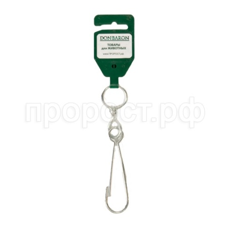 Карабин с вертлюгом №9 /1шт/ DONBARON