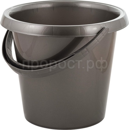 Ведро 12л Rock'n'Roll антрацит SV1104 /10шт/ПР