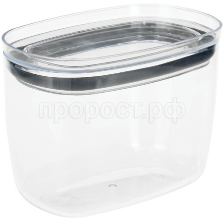 Емкость д/сыпуч. прод. 0,8л ШАЙН белый М1300